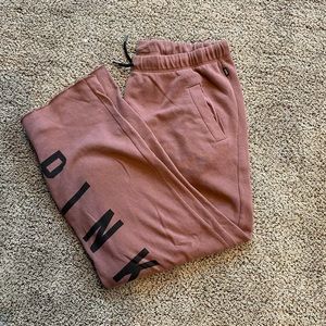 Mauve Victoria’s Secret PINK sweatpants with pockets